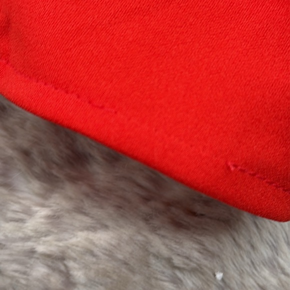 HELLO MOLLY Backstage Passes One
Shoulder Ruffled Dress Bright Red, Size 6 - Picture 12 of 12